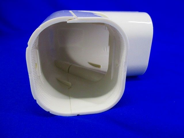 エルボ(立上用)クイックダクト(アイボリー)(10個入) QC-6