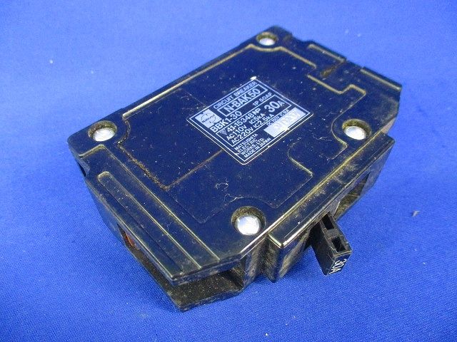 サーキットブレーカ1P30A(4個入)(汚れ,テプラ痕有)National BBK1-30