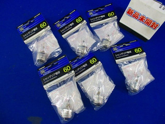 シャンデリア球E26(6個入) SH100/110V60WCA