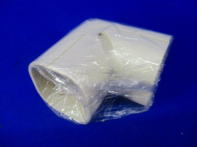 エルボ(立上用)クイックダクト(アイボリー)(10個入) QC-6