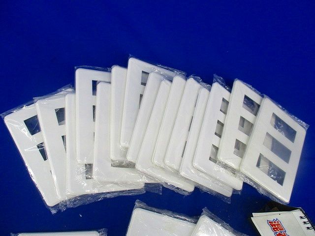 プレートセット(混在18枚入)(ニューホワイト)(変色有) WDG5419他