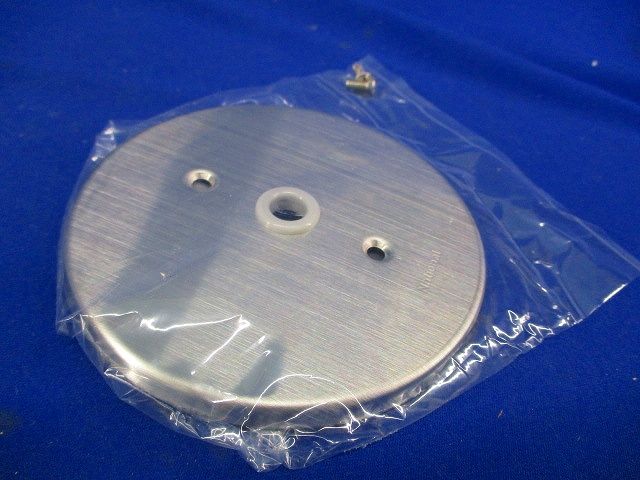 ステンレス丸型電話線プレート(5個入) WN7680