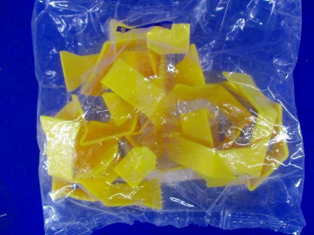 レースウェイ 電線保持具(20個入×3計60個入)(黄) DKB2N