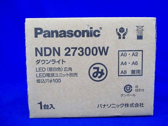LEDダウンライトテクニカル照明 器具本体(電源ユニット別売) 昼白色 NDN27300W