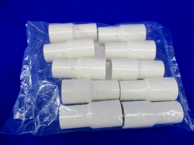 J管用異径ソケット 排水用 VE管22⇔16 ミルキーホワイト 10個入 ■梱包擦れ・穴等有 VEI-2216M-10