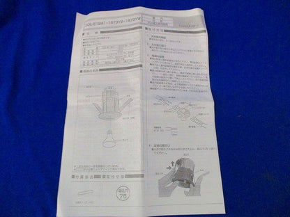 白熱灯ダウンライトφ75 DDL-1673YB