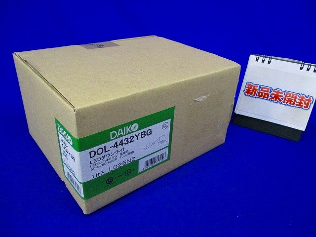 軒下ユニバーサルLEDダウンライト 電球色 LED内蔵 調光器別売り DOL-4432YBG