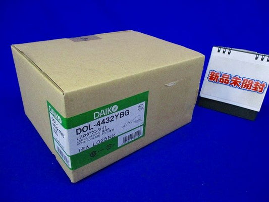 軒下ユニバーサルLEDダウンライト 電球色 LED内蔵 調光器別売り DOL-4432YBG