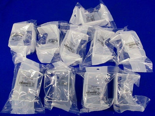 エムケーダクト付属品ジョイントカバー3号(10個入)(ホワイト) MDJC32