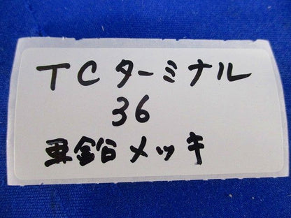 TCターミナルキャップ(亜鉛めっき) 36