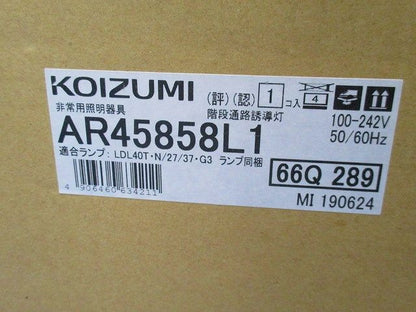 LED非常用照明器具 階段通路誘導灯(19年製) AR45858L1