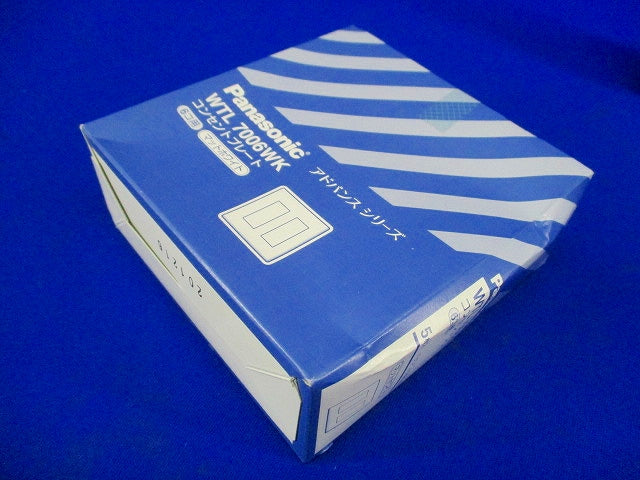 アドバンスシリーズ コンセントプレート６コ用(マットホワイト) ５個セット WTL7006WK-05