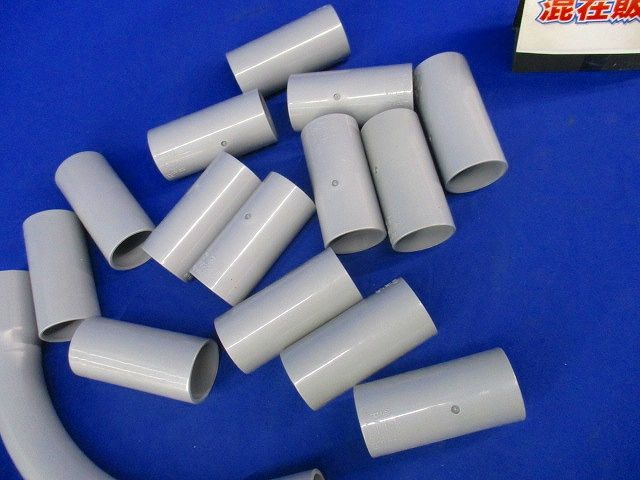 VE管付属品セット(サイズ28)(混在16個入)(グレー) PVF-28他
