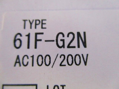 フロートなしスイッチ コンパクトタイプ 61F-G□Nタイプ 61F-G2N
