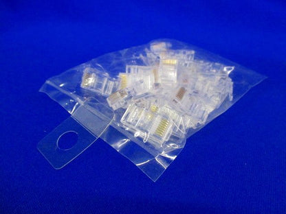 RJ45コネクタ 単線用 20個入 LMP-5-20