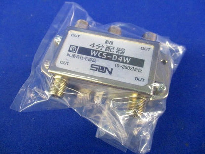 ＢＬ屋内用 4分配器 WCS-D4W