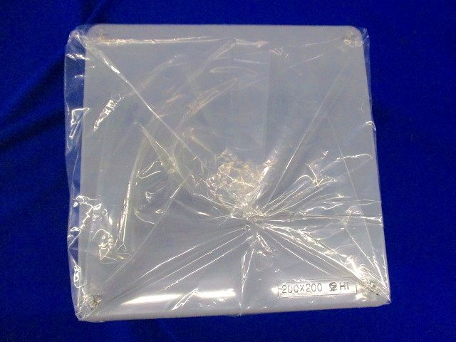 防水プールボックス カブセ蓋 正方形 ノックなし 200×200×150 グレー PVP-2015B