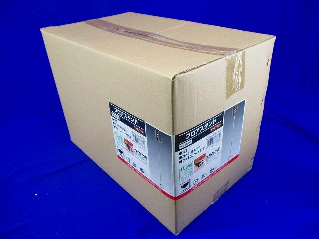 木製 フロアスタンドライト 電球形蛍光灯60W 1灯 茶 Y07FSE60X01DW