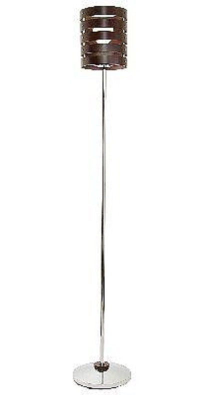 木製 フロアスタンドライト 電球形蛍光灯60W 1灯 茶 Y07FSE60X01DW