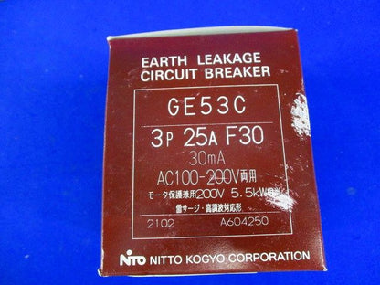 漏電ブレーカ(協約形) GE53C3P25AF30