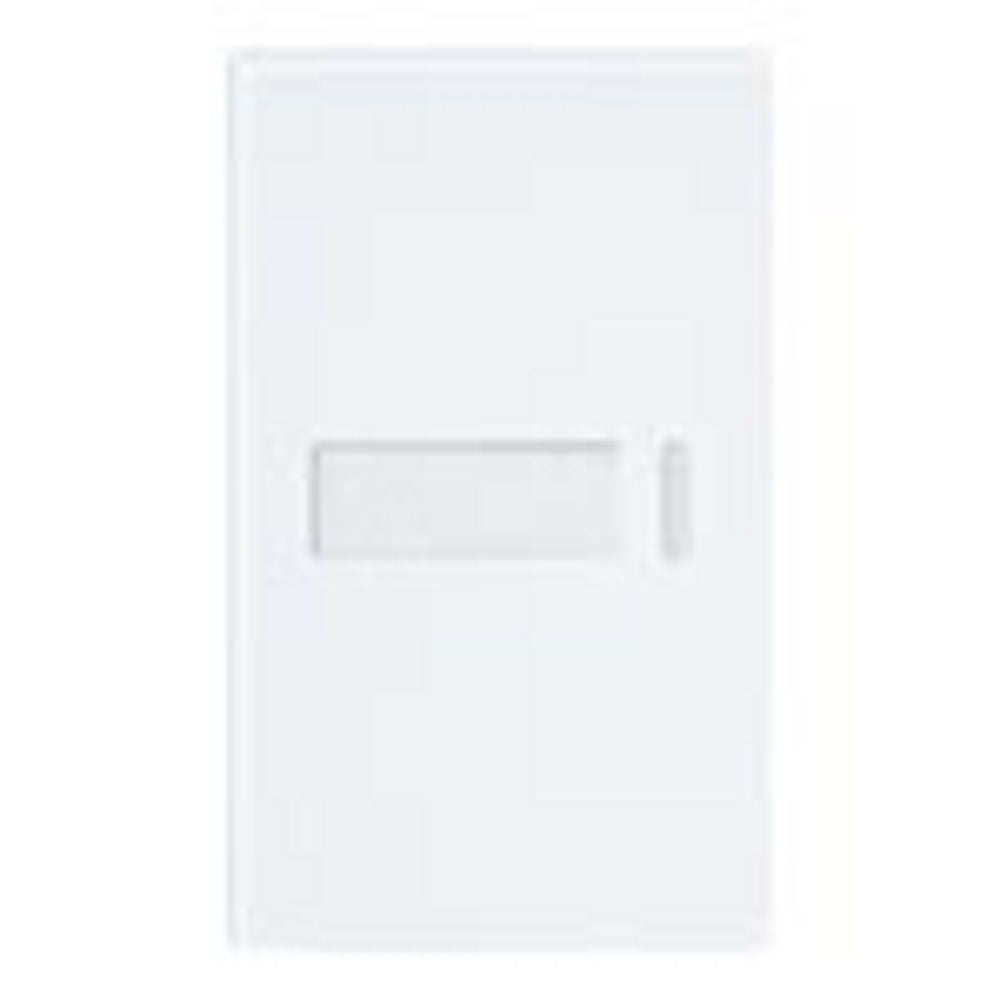 埋込スイッチ用ハンドル ネーム付 マットホワイト (10個入) WTA3011W-10
