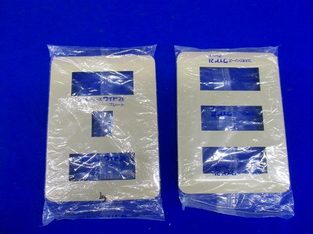 コンセントプレートセット(混在10枚入)(利休色) WTF7009他