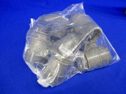 プラフレキＰＦコネクタ(Ｒタイプ)(10個入り)グレー PFS-28KR-10