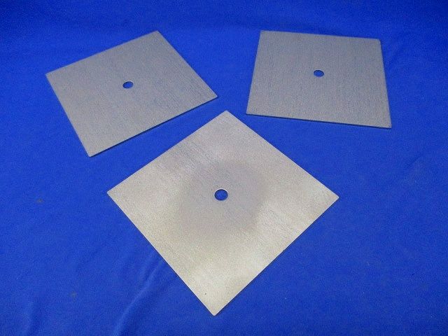 鉄 切板(3枚入)(傷有) 150×150