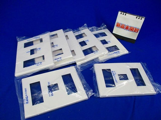 コンセントプレート(3+1+3コ用)(7枚入)(ホワイト) WTF8077
