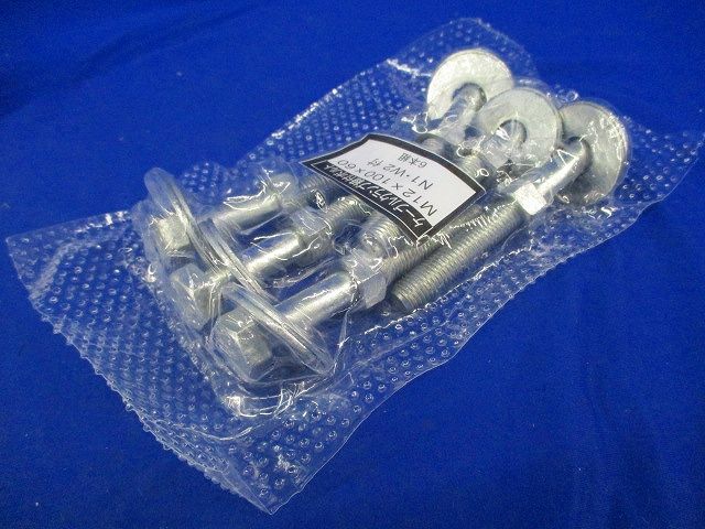 ケーブルクランプ締付ボルト(6本入) M12×100×60