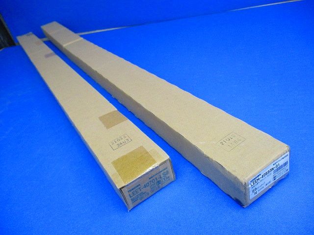 LEDベースライト LED・電源ユニット内臓 調光不可 昼白色 本体+ユニット LEKT407693N-LS9