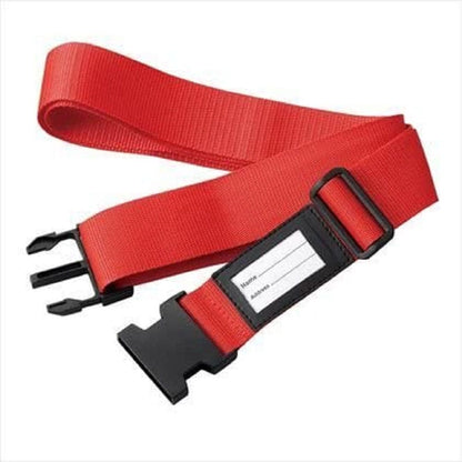 スーツケースベルト レッド サイズ/約W0.5cm×H98〜180cm TVR56RD