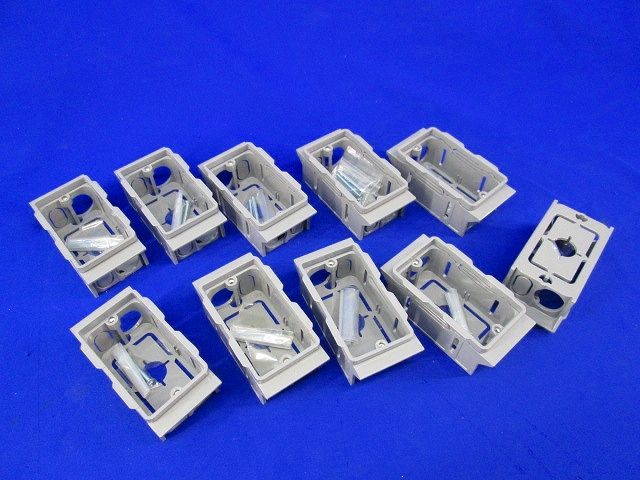 間仕切用ボックス(10個入)(グレー)(汚れ有) CBA1