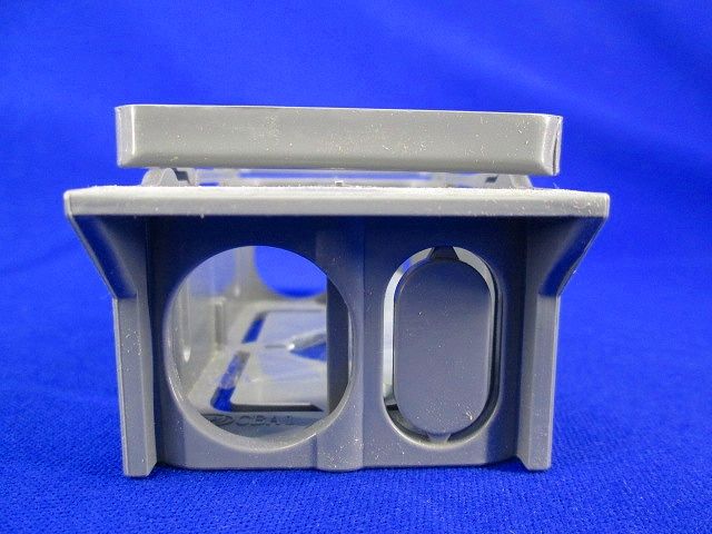 間仕切用ボックス(10個入)(グレー)(汚れ有) CBA1