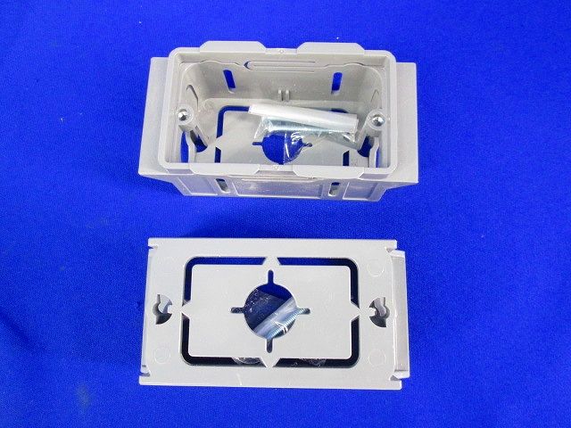 間仕切用ボックス(10個入)(グレー)(汚れ有) CBA1