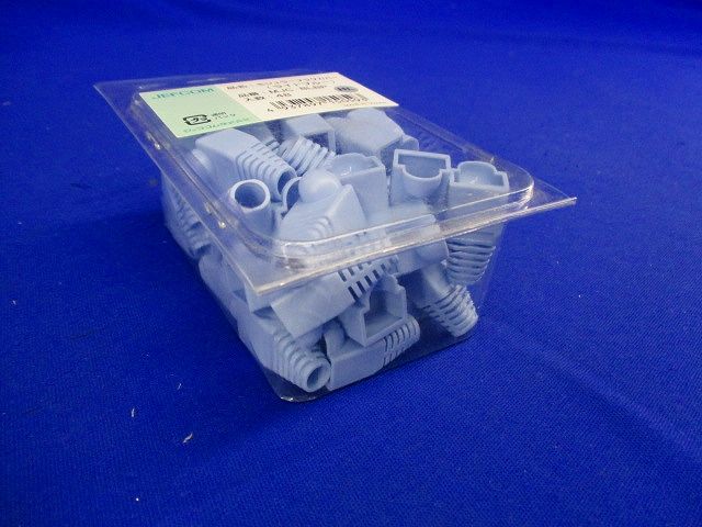 モジュラープラグカバー ライトブルー プラグタイプ:8P 入数:48個入り MJC-8LBP-48