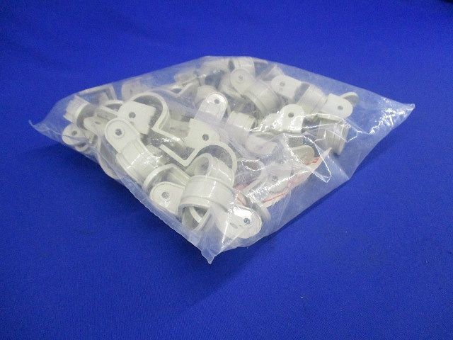 VE両サドル VE管22・TLチューブ22用 ベージュ 50個入 S-22J-50