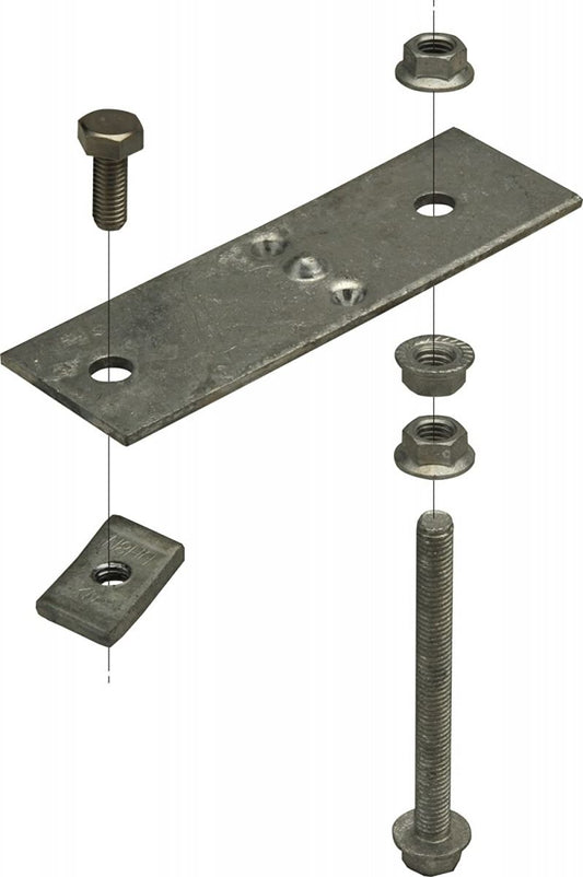 デーワンブロック用プルボックス固定金具 4個入 Z-MKBZ1N-04