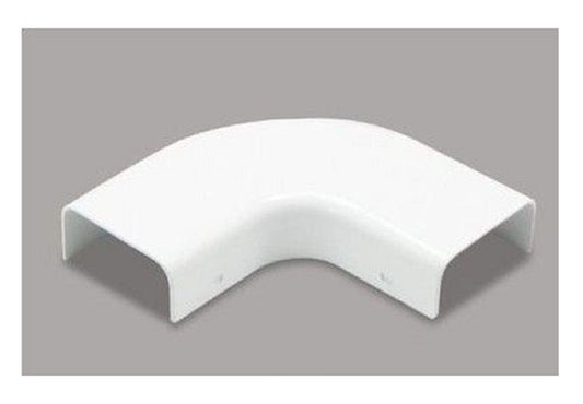 フラットエルボ 後付け型 B型 ホワイト 《メタルモール 付属品》 2個入 B20312-02