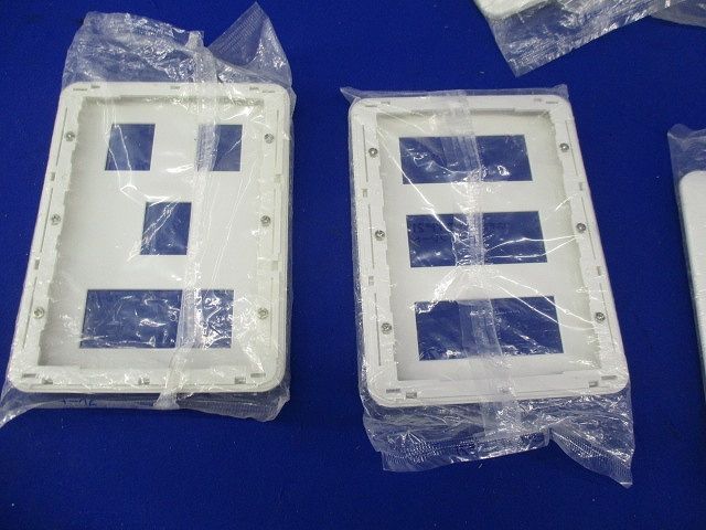 コンセントプレートセット(混在10枚入)(ホワイト) WTF7076他