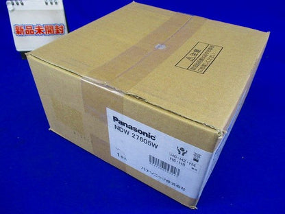 軒下用LEDダウンライト 60～250形 φ150 ホワイト 拡散 昼白色 電源ユニット別売り NDW27605W