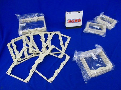 コンセントプレートセット(混在28枚入)(ホワイト) WJB-3他