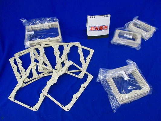 コンセントプレートセット(混在28枚入)(ホワイト) WJB-3他