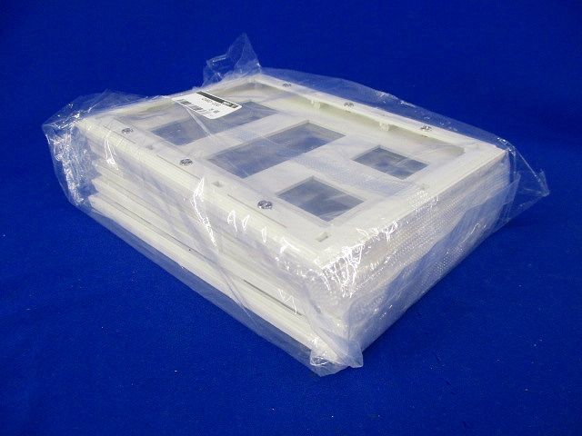 コンセントプレート(10枚入)(ピュアホワイト) QWD-233