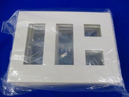 コンセントプレート(10枚入)(ピュアホワイト) QWD-233