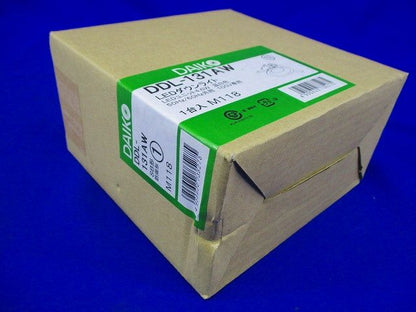 ダウンライト(軒下兼用) LED 5.2W 温白色 LED内臓 非調光 φ125 DDL-131AW