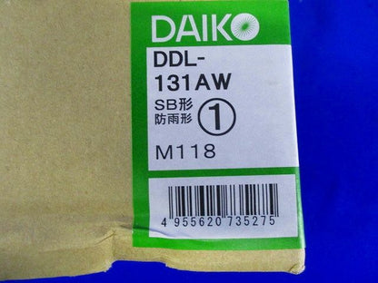 ダウンライト(軒下兼用) LED 5.2W 温白色 LED内臓 非調光 φ125 DDL-131AW