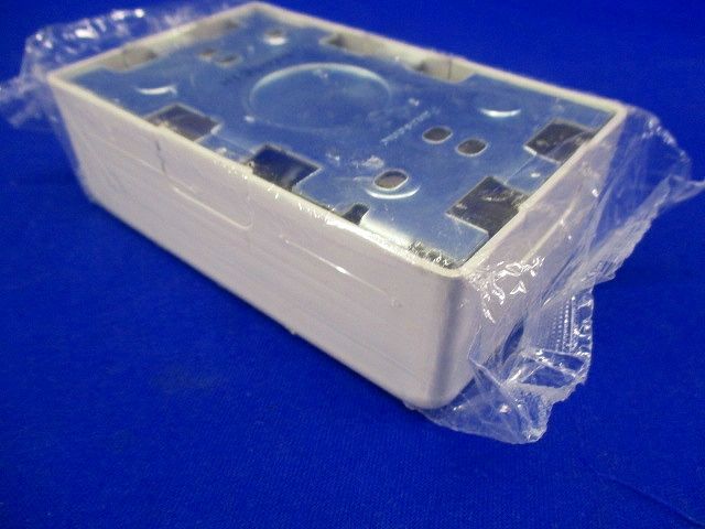 A型1個用スイッチボックスオイスターグレイ色 浅型 DZA161H