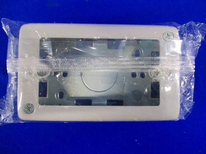 A型1個用スイッチボックスオイスターグレイ色 浅型 DZA161H