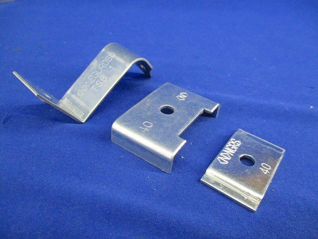 二重天井用金具 Mバー(金属野ぶち)用 (20個入) TSB140